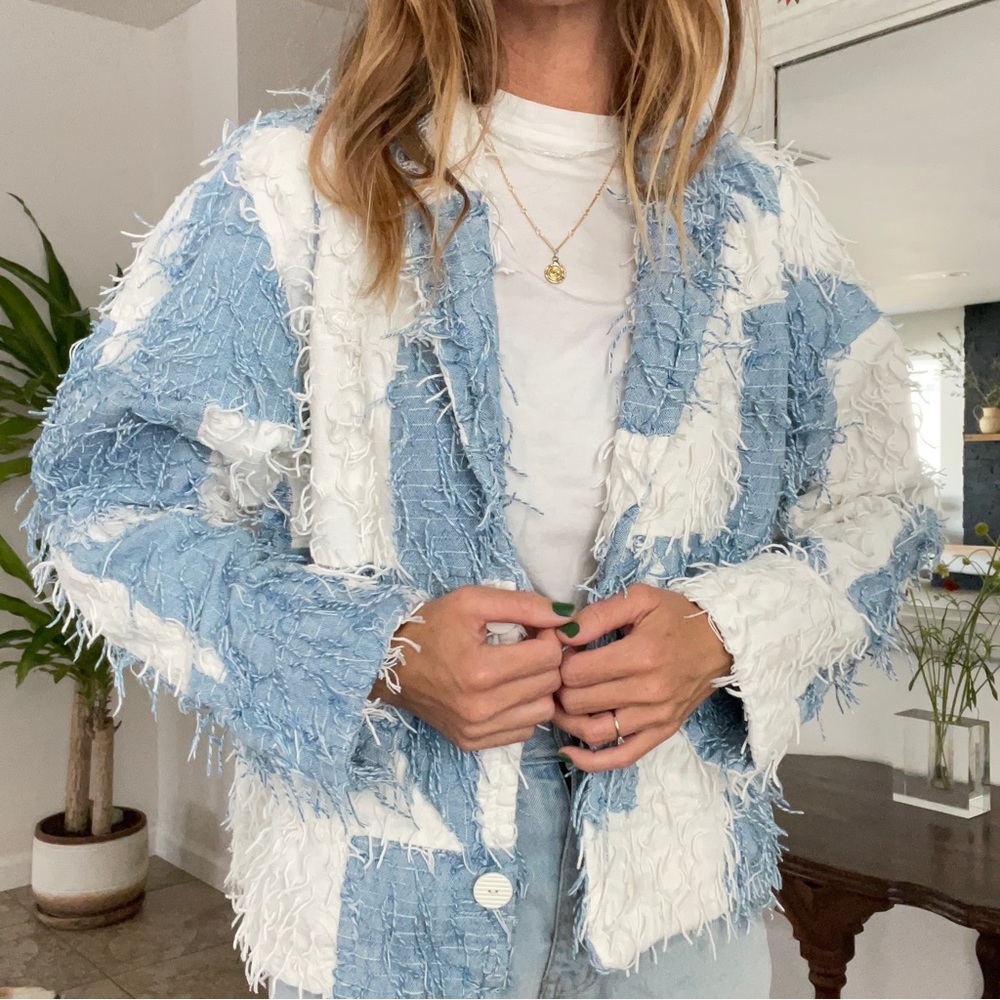 Vintage Tassel Fringe Jacket